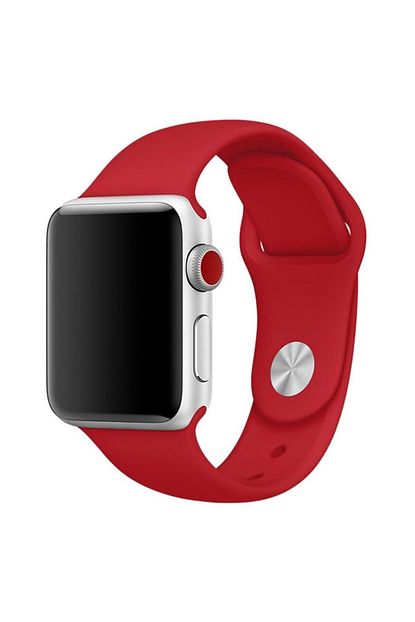 Teknoceri Apple Watch Akilli Saat Kirmizi Kordon 42 Mm Trendyol