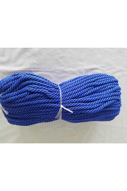 Elahobi Mavi Renkli Halat Kordon Ip 8 Mm 50 M Trendyol