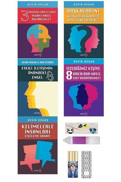 Peta Kitap Kevin Hogan 5 Kitap Kisisel Gelisim Seti Ayrac Defter Hediyeli Trendyol