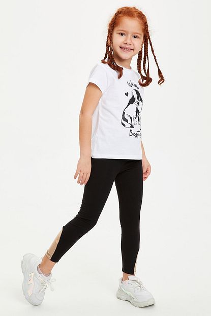 Defacto Kiz Cocuk Slim Fit Tayt Trendyol