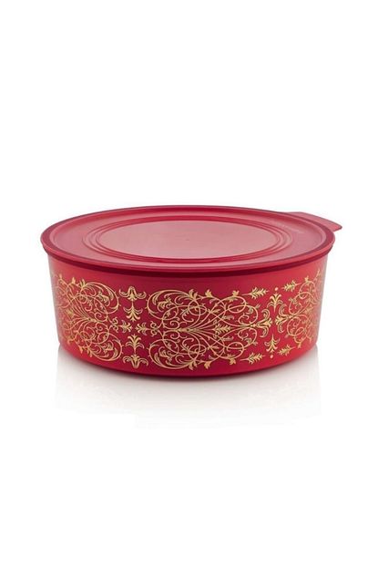 Tupperware Su Yuvarlak 1 5 Lt Kirmizi Kurabiye Kutusu Saklama Kabi Trendyol