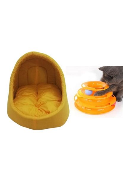 Eryatex Evcil Hayvan Kedi Kopek Evi Yatagi Minderi Ve Kedi Oyuncagi Trendyol