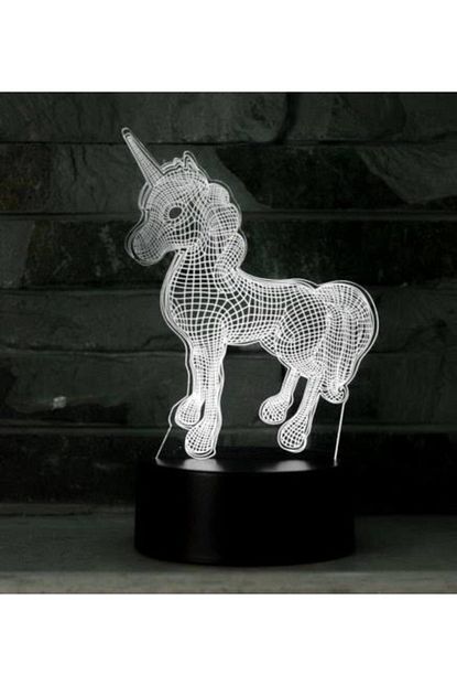 Unicorn 3d Led Isik Unicorn 7 Renk Trendyol