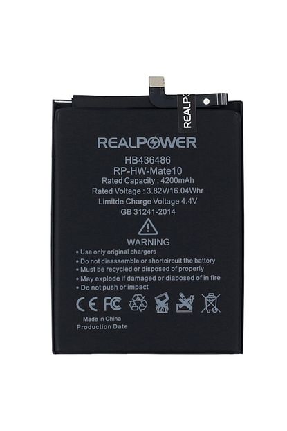 realpower huawei mate 10 batarya pil