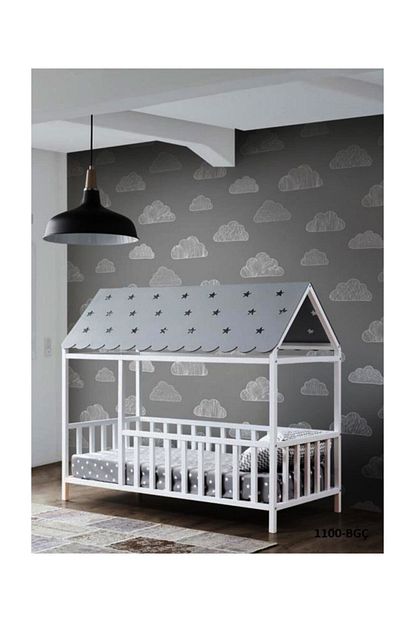 Setay Cesme Gri Catili Montessori Yatak Trendyol