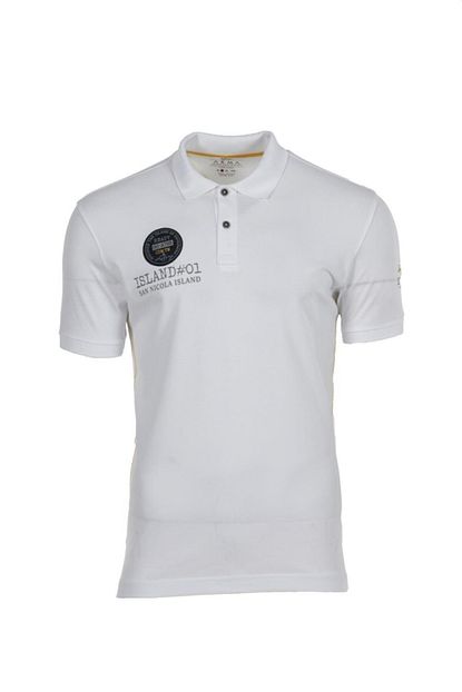 Arma Erkek Baskili Polo Yaka Slim Fit T Shirt Trendyol