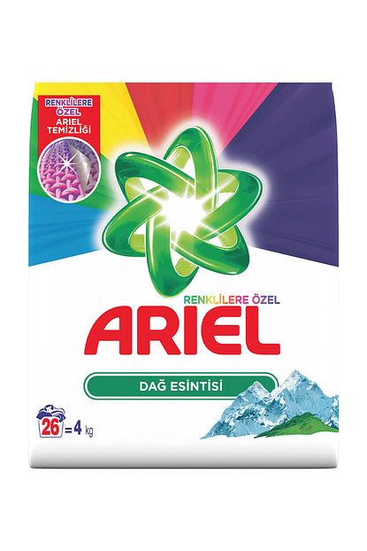 Ariel 26 Yikama Toz Camasir Deterjani Parlak Renkler 4 Kg Trendyol