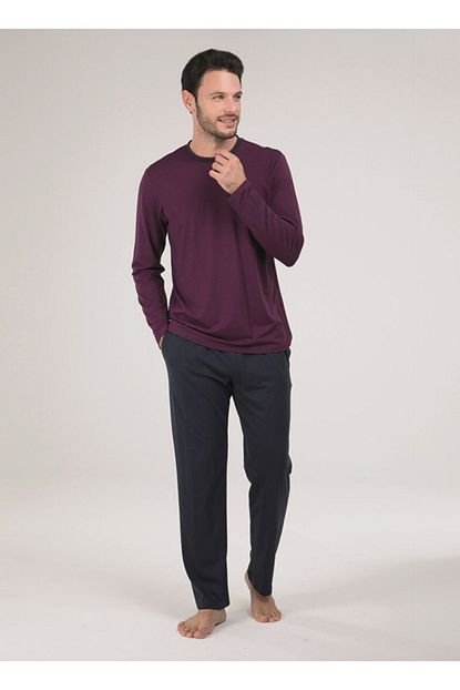 Blackspade Eflatun Erkek Pijama Takimi Trendyol