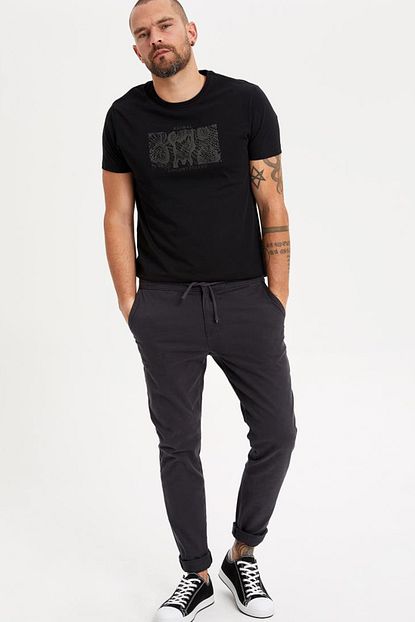 Defacto Erkek Antrasit Pedro Slim Fit Denim Pantolon K8906az 19sm Ar98 Trendyol