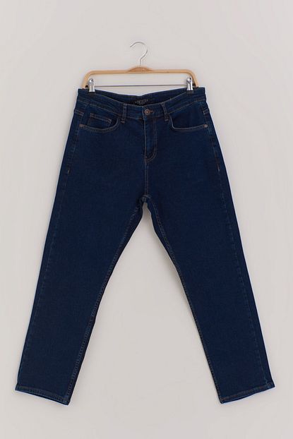Lc Waikiki Erkek Koyu Rodeo Dad Fit Fit Jeans 0wed38z8 Trendyol