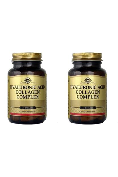 Solgar Hyaluronic Acid Collagen Complex 30 Tablet X2 Adet Trendyol