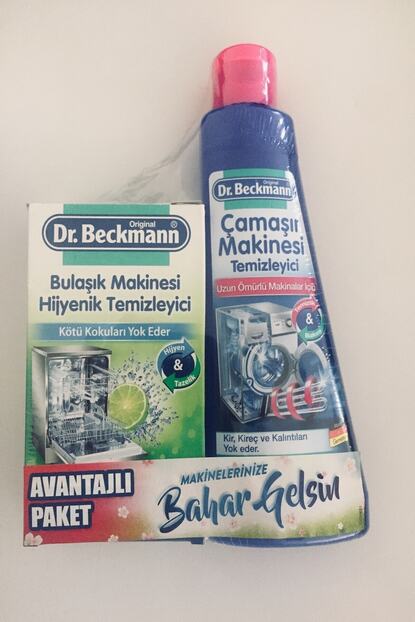 Dr Beckmann Bulasik Makine Temizleyici 75 Ml Ve Camasir Makine Temizleyici 250 Ml Trendyol