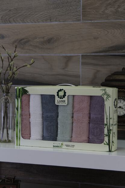 Lambhometextile Renkli Mutfak Havlusu Bamboo Towel Trendyol