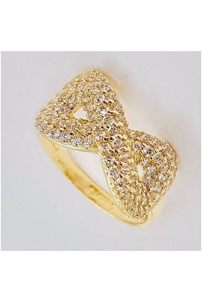 Cigold 14 Ayar Sonsuzluk Yuzuk 16k1yzk0260000845 Trendyol