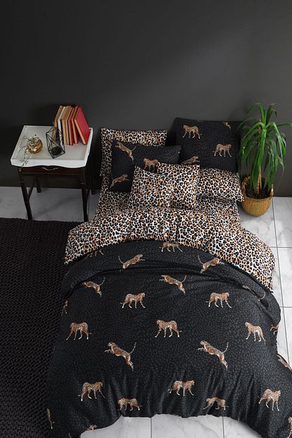 Nakkish Leopar Cift Kisilik Nevresim Takimi Trendyol