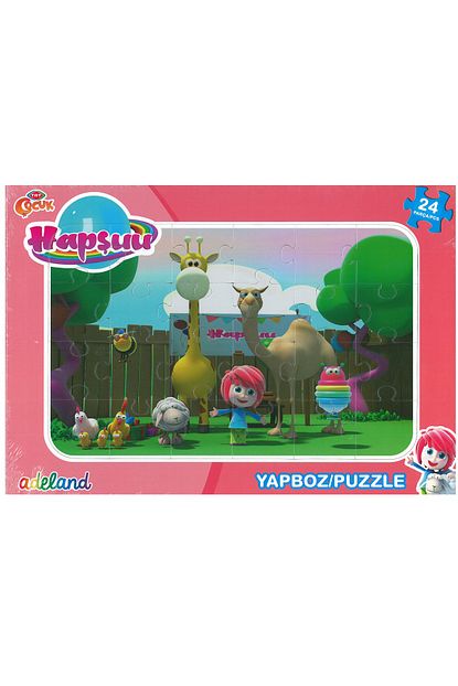Adel Oyuncak Adel Trt Cocuk 24 Parca Puzzle Hapsuu Trendyol