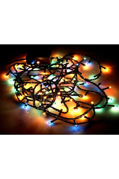 Go Ithalat 100 Ledli Renkli Yilbasi Agaci Isigi Led Ampul Trendyol