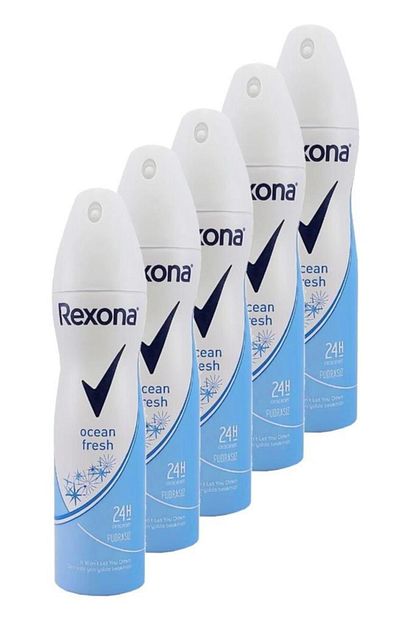 Rexona Ocean Fresh Kadin Deodorant 150 Ml 5 Li Paket Trendyol