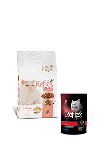 Reflex Yavru Kedi Mamasi 1 5 Kg Plus 100 Gr Pounch Trendyol