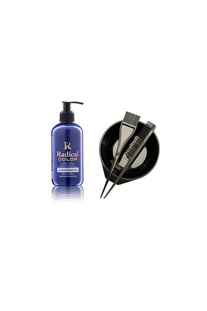 radical color gece mavisi su bazli sac boyasi 250 ml ve boya kabi fiyati yorumlari trendyol