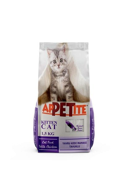 Appetite Tavuk Etli Yavru Kedi Mamasi 2x1 5 Kg Trendyol