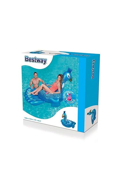 Bestway Tavus Kusu Figurlu Deniz Yatagi 198x164 Cm Trendyol