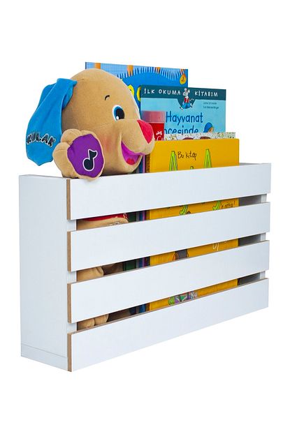 Ankaflex Duvara Monte Cocuk Kitaplik Montessori Oyuncak Dolabi Saklama Kutusu Trendyol