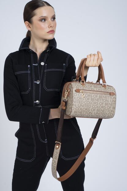 United Colors Of Benetton Kadin Vizon Taba Kol Cantasi Bnt379 Trendyol