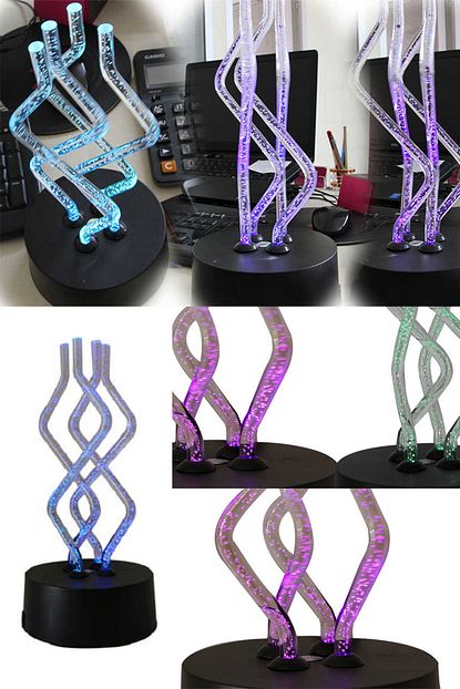 Keyfi Sepet Dans Eden Renk Degistiren Led Isikli Lamba Trendyol