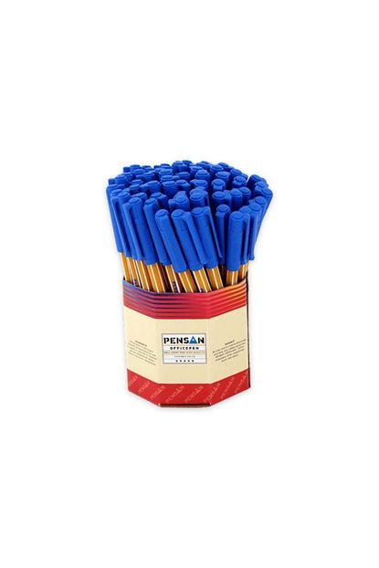 Pensan 1010 Ofispen Tukenmez Kalem 1 0 Mm Mavi 60 Li Kutu Pe01010tkma Trendyol
