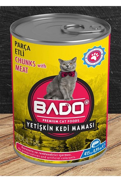Bado Kedi Yas Mama Et Parcali 415gr 2 Paket Trendyol