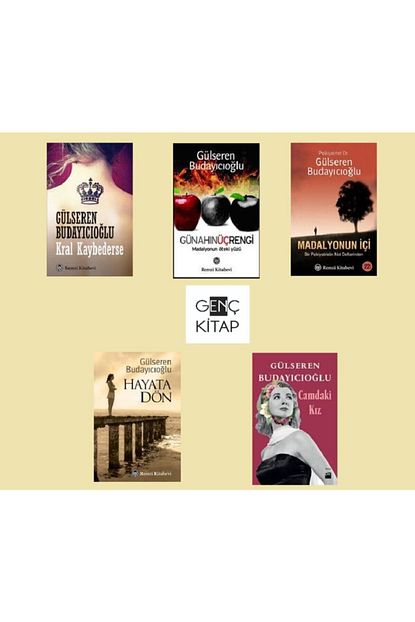 Dogan Kitap Gulseren Budayicioglu 5 Kitap Set Camdaki Kiz Kral Kaybederse Madalyonun Ici Hayata Don Trendyol