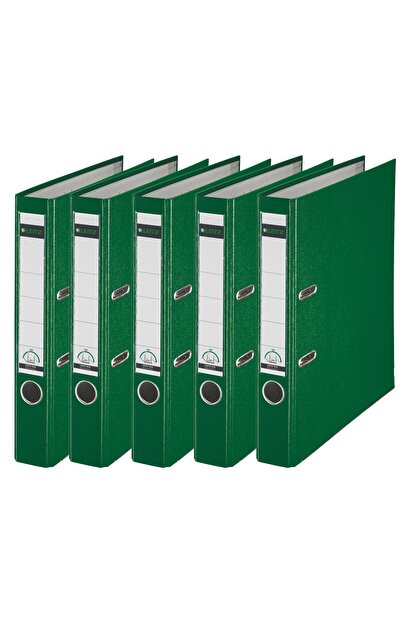 Leitz Dar Plastik Klasor 1015 Yesil 5 Li Paket Trendyol