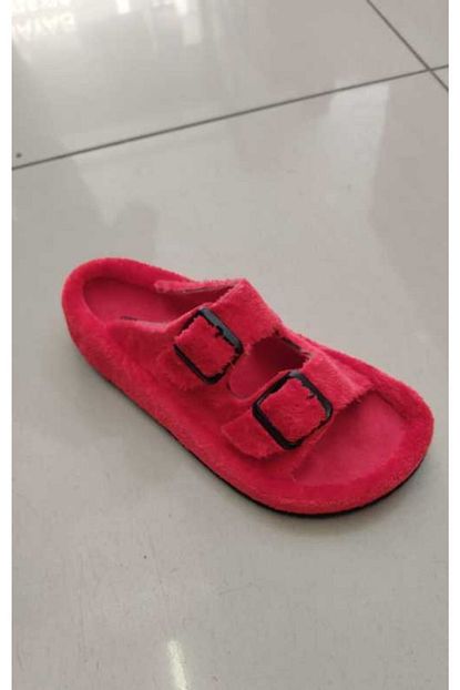 Aryan Kadin Kirmizi Terlik Trendyol