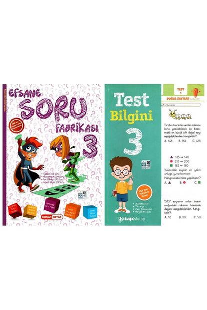 Kirmizi Beyaz Yayinlari Kirmizi Beyaz 3 Sinif Efsane Tum Dersler Yaprak Test Trendyol