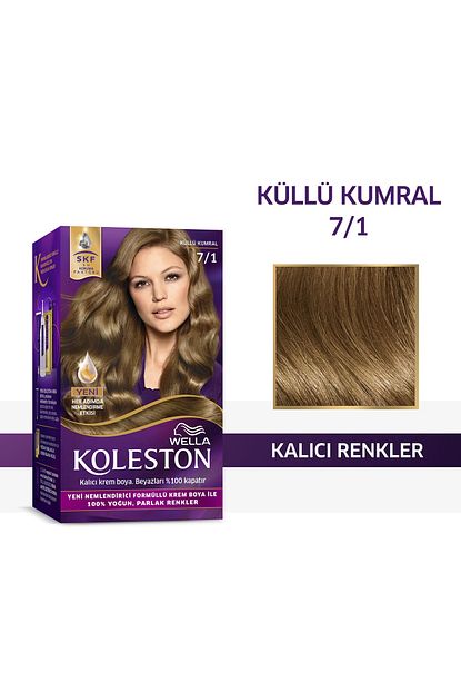 koleston set 7 1 kullu kumral sac boyasi wella fiyati yorumlari trendyol