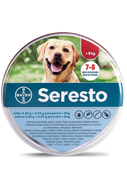 bayer seresto kopekler icin seresto yaka 8 kg 70 cm fiyati yorumlari trendyol