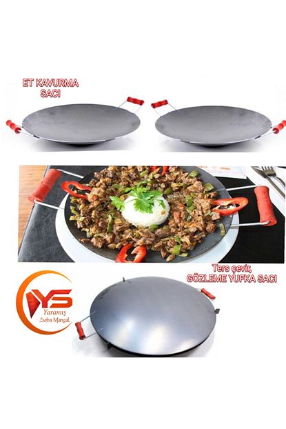 ys yaramis 40cm wok tava sac kavurma et sac kavurma yufka gozleme bazlama ekmek saci vok tava fiyati yorumlari trendyol