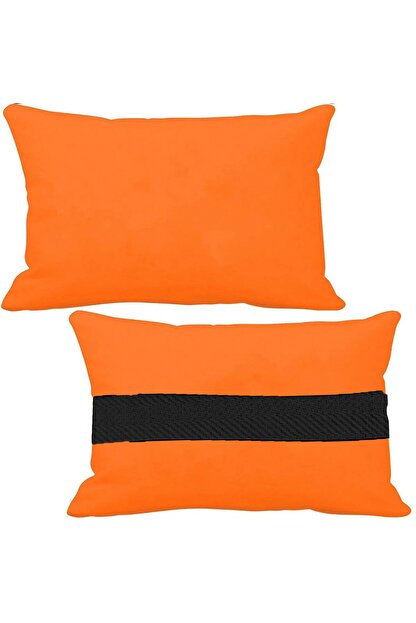 oziron fiat albea uyumlu oto koltuk boyun yastigi 2 adet logosuz turuncu ortopedik yastik fiyati yorumlari trendyol