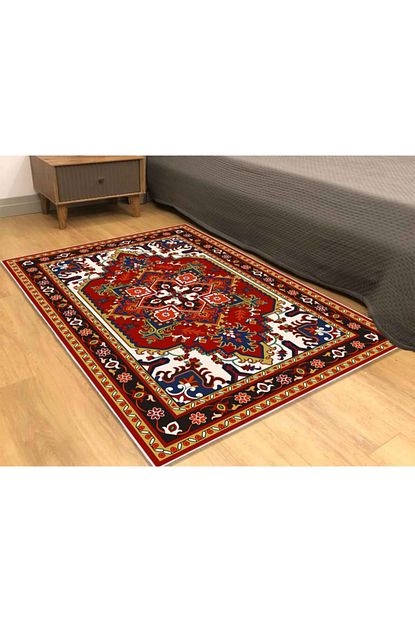 nirvana home anadolu halisi renk kirmizi acik krem mavi diger renklerle olusmustur bambu hali fiyati yorumlari trendyol