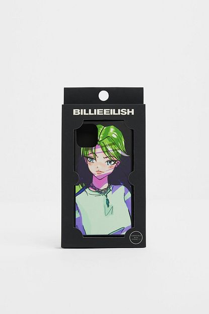 bershka unisex siyah billie eilish x