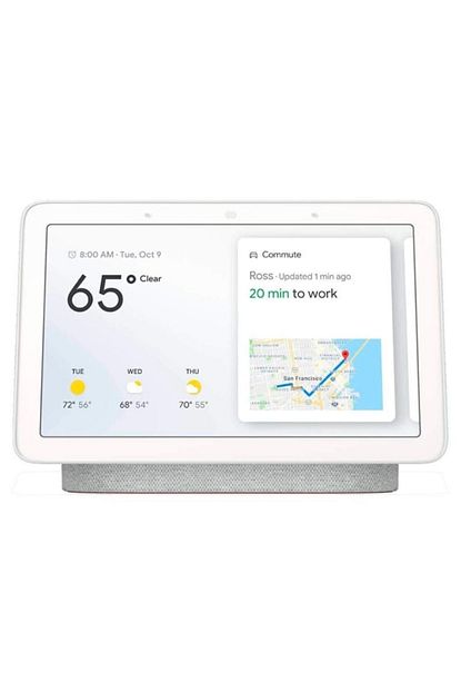 Google Home Nest Hub Akilli Goruntulu Asistan Hoparlor Beyaz Trendyol