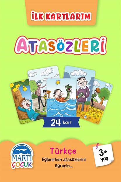 Marti Cocuk Yayinlari Ilk Kartlarim Atasozleri Trendyol