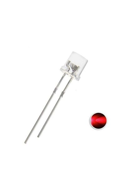 Knmaster Kirmizi Flat Diyot Led 55 Derece 5mm 200mcd 1000 Adet Trendyol