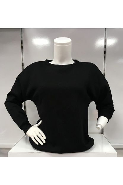 Ambar Kadin Kollari Ve Beli Lastikli Sweat Trendyol