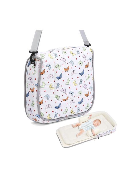 Bronkwell Portatif Bebek Yatagi Ve Alt Acma Cantasi Butterfly Trendyol