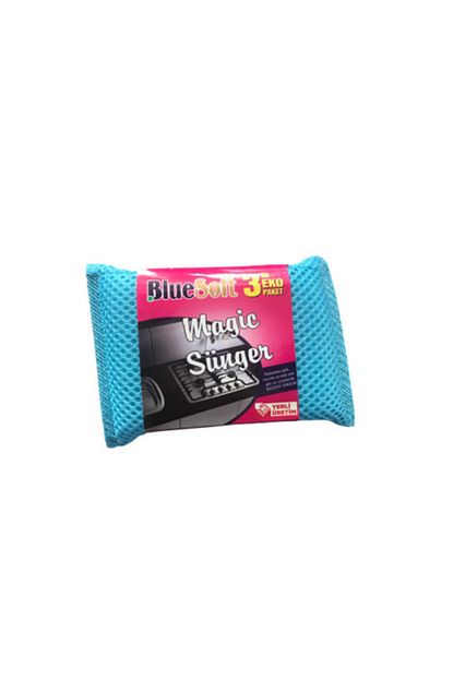 Karadag Bluesoft Magic Bulasik Sungeri Renkli 3 Lu 1 Paket X 3 Adet Trendyol