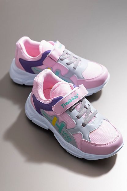 Tonny Black Kiz Cocuk Pembe Spor Ayakkabi Tbz13 Trendyol