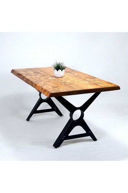 Entema Dogal Agac Yemek Masasi 90 Cm X 200 Cm Trendyol