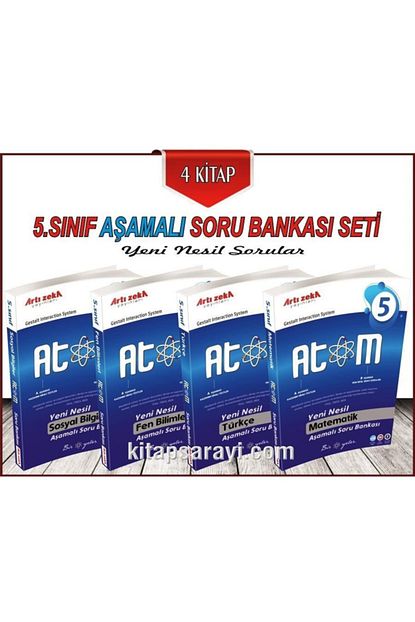 Arti Zeka Yayinlari 5 Sinif Asamali Soru Bankasi Seti 4 Kitap Trendyol